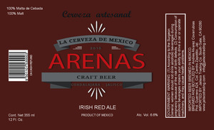 Arenas Irish Red Ale