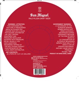 San Miguel Pale Pilsen 