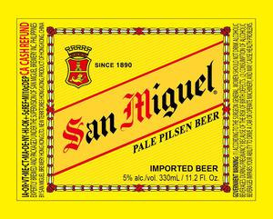 San Miguel Pale Pilsen 