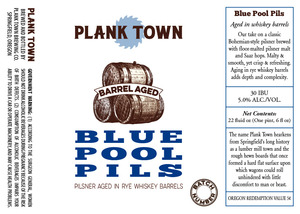 Barrel Aged Blue Pool 