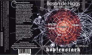 Hopfenstark Boson De Higgs