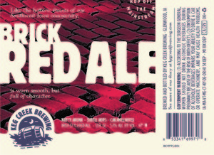 Keg Creek Brick Red Ale