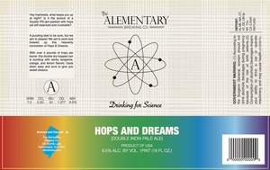 The Alementary Brewing Co. Hops & Dreams January 2017