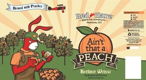 Red Hare Ain't That A Peach January 2017
