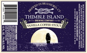 Thimble Island Brewing Company Vanilla Coffee Stout