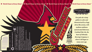 Nebraska Brewing Company Cardinal Pale Ale