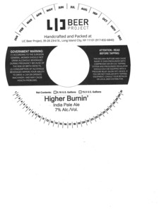 Lic Beer Project Higher Burnin'