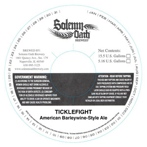 Solemn Oath Brewery Ticklefight