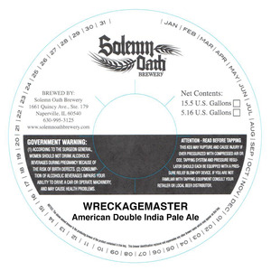 Solemn Oath Brewery Wreckagemaster