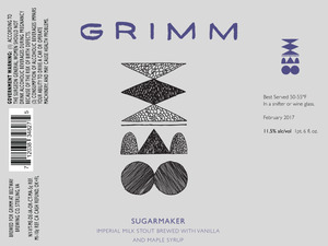 Grimm Sugarmaker January 2017