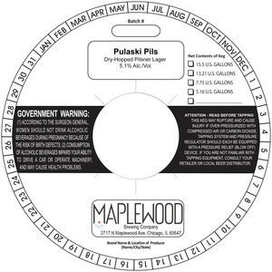 Maplewood Pulaski Pils January 2017