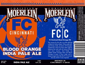 Christian Moerlein Fc Cincinnati Blood Orange IPA