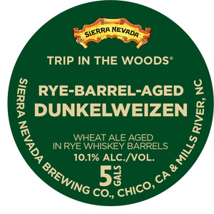 Sierra Nevada Rye Barrel-aged Dunkelweizen February 2017