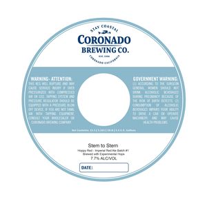 Coronado Brewing Company Stem To Stern