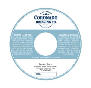 Coronado Brewing Company Stem To Stern