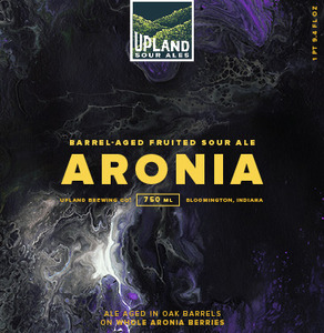 Upland Brewing Company Aronia January 2017