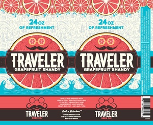 Traveler Grapefruit Shandy January 2017