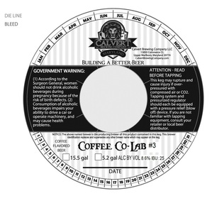 Calvert Brewing Company Coffee Co-lab #3