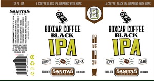 Sanitas Brewing Co Boxcar Coffee Black IPA