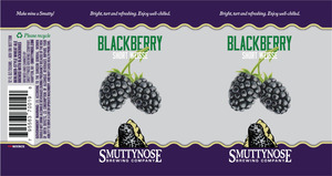 Smuttynose Brewing Co. Blackberry Short Weisse