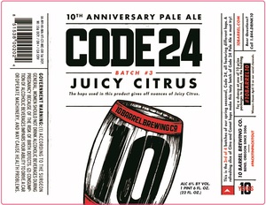 10 Barrel Brewing Co. Code 24 Juicy Citrus