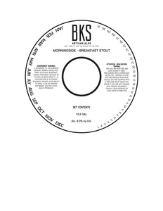 Bks Artisan Ales Morningside