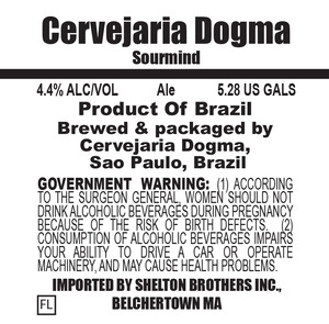 Cervejaria Dogma Sourmind January 2017