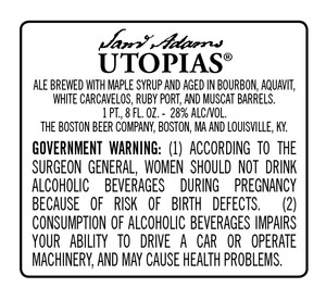 Samuel Adams Utopias