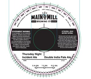 Thursday Night Incident Ale Double India Pale Ale