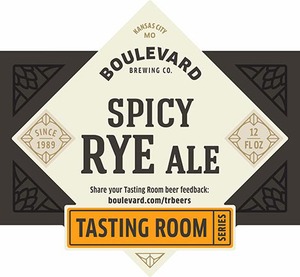 Boulevard Spicy Rye Ale