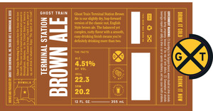 Ghost Train Terminal Station Brown Ale