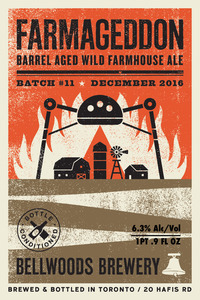 Bellwoods Brewery Farmageddon Batch 11 January 2017