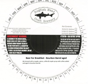 Dogfish Head Beer For Breakfast