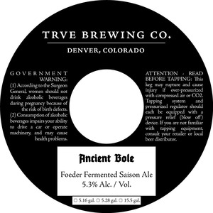 Ancient Bole Foeder Fermented Saison Ale