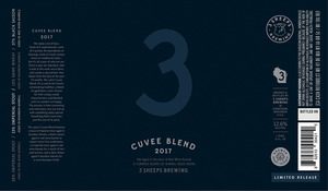 Three Sheeps Brewing Company Cuvee Blend 2017