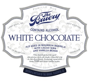 The Bruery White Chocolate (2017)