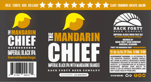 Back Forty Beer Company The Mandarin Chief January 2017