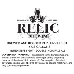 Relic Brewing Blind Knife Fight