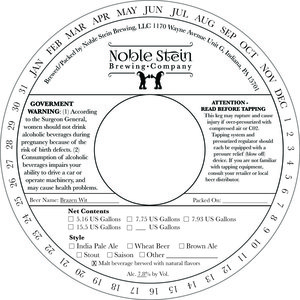 Noble Stein Brewing Company Brazen Wit
