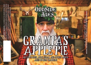 Odd Side Ales Grampa's Apple Pie January 2017