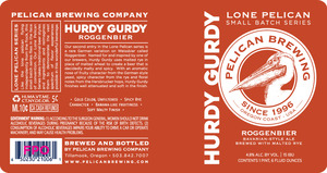 Pelican Brewing Company Hurdy Gurdy January 2017