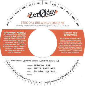 Zeroday Ipa January 2017