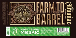 Almanac Beer Co. Hoppy Sour Mosaic January 2017