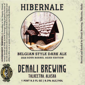 Denali Brewing Hibernale January 2017