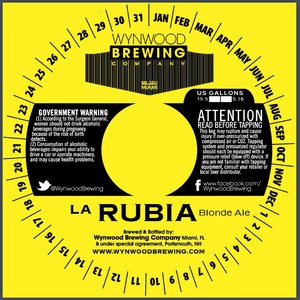 Wynwood Brewing Company La Rubia