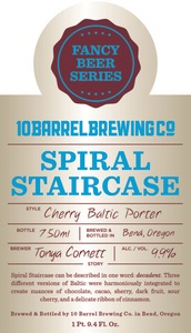 10 Barrel Brewing Co. Spiral Staircase January 2017