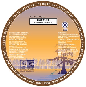 Swamp Head Brewery Darkwater