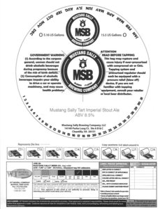 Mustang Sally Tart Imperial Stout January 2017