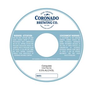 Coronado Brewing Company Conquista