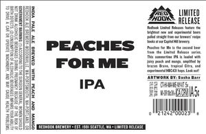 Redhook Ale Brewery Peaches For Me